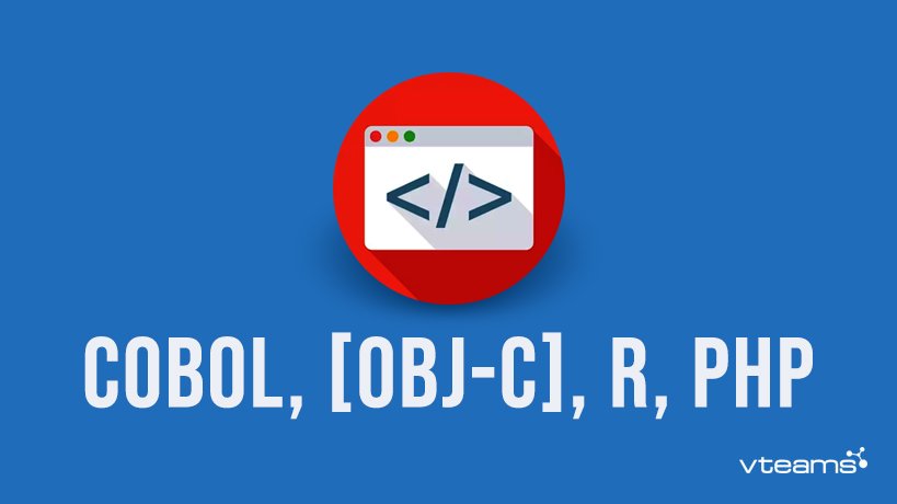 You are currently viewing Programming Languages: these four won’t give up