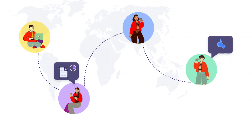 the remote software engineering team